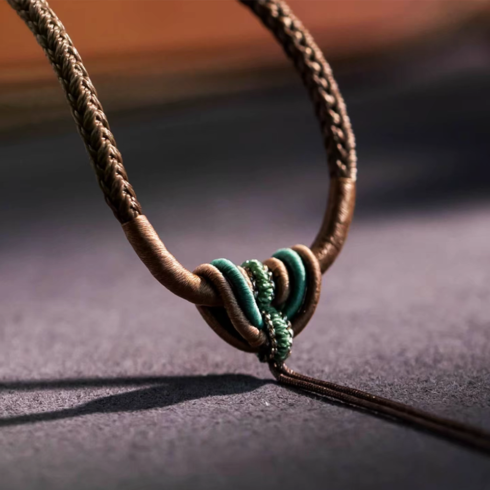 Heartfelt Braided Cord Necklace