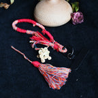手机链Attendant Guardian | Handcrafted Ceramic WaMao Bracelet | Verdant Wood