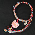 Attendant Guardian | Handcrafted Ceramic WaMao Bracelet | 温柔的守护者