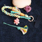 手机链Attendant Guardian | Handcrafted Ceramic WaMao Bracelet | Crimson Flame