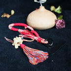 手机链Attendant Guardian | Handcrafted Ceramic WaMao Bracelet | Verdant Wood