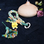 手机链Attendant Guardian | Handcrafted Ceramic WaMao Bracelet | Golden Dawn