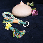 手机链Attendant Guardian | Handcrafted Ceramic WaMao Bracelet | Golden Dawn