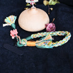 手机链Attendant Guardian | Handcrafted Ceramic WaMao Bracelet | Crimson Flame