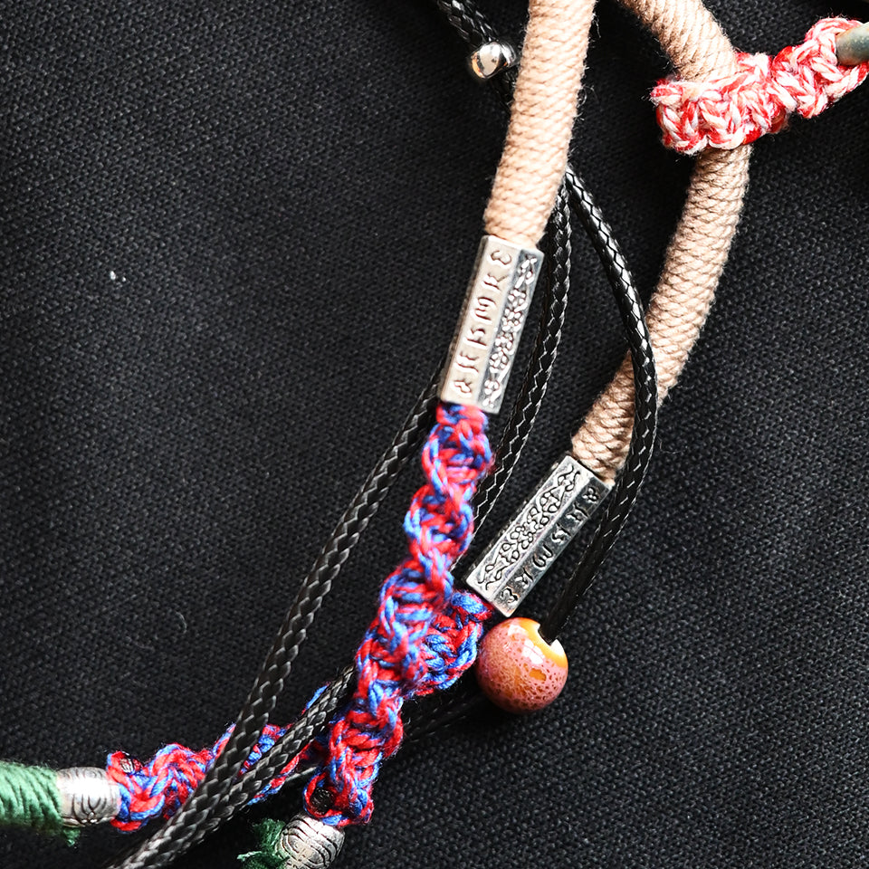 Braided Cord Necklace