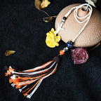 随便链Attendant Guardian | Handcrafted Ceramic WaMao Bracelet | Golden Dawn