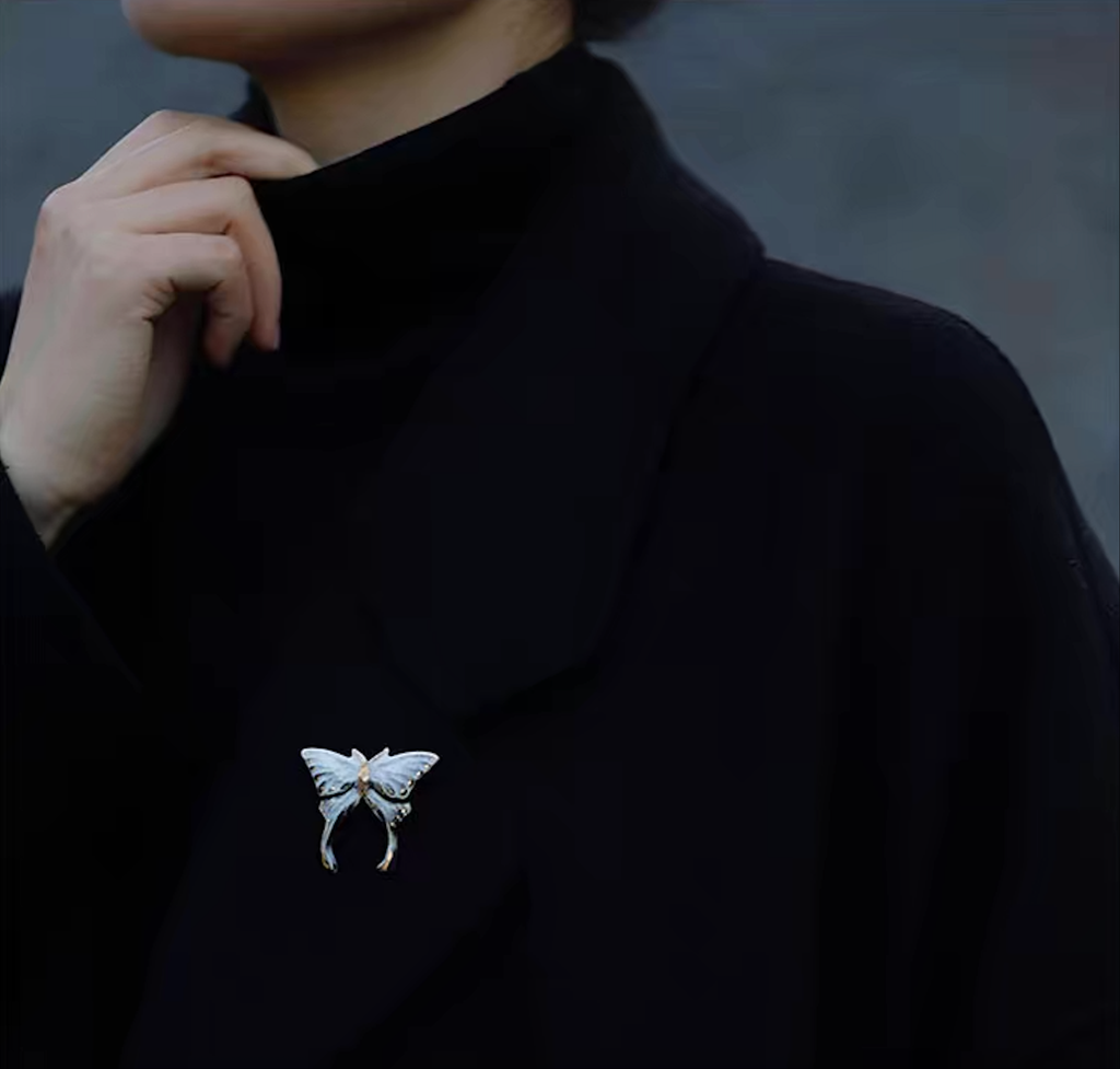 Brooch | Handcrafted Ceramic | 蝴蝶 | 蜕变之翼