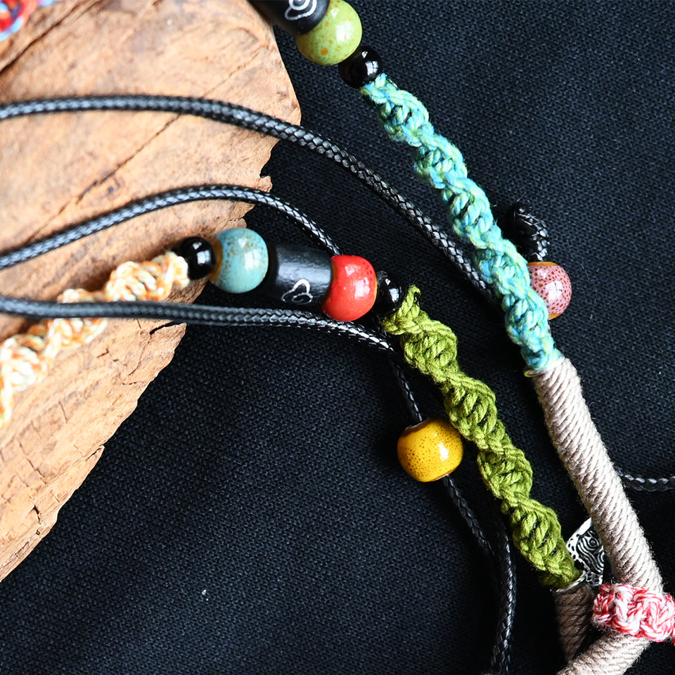 Braided Cord Necklace