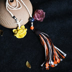 随便链Attendant Guardian | Handcrafted Ceramic WaMao Bracelet | Golden Dawn