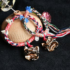 大猫头Attendant Guardian | Handcrafted Ceramic WaMao Bracelet | Copper Ember