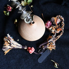 手机链Attendant Guardian | Handcrafted Ceramic WaMao Bracelet | Crimson Flame
