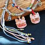 Attendant Guardian | Handcrafted Ceramic WaMao Bracelet | 温柔的守护者