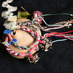 大猫头Attendant Guardian | Handcrafted Ceramic WaMao Bracelet | Copper Ember