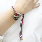 Attendant Guardian | Handcrafted Ceramic WaMao Bracelet | Copper Ember