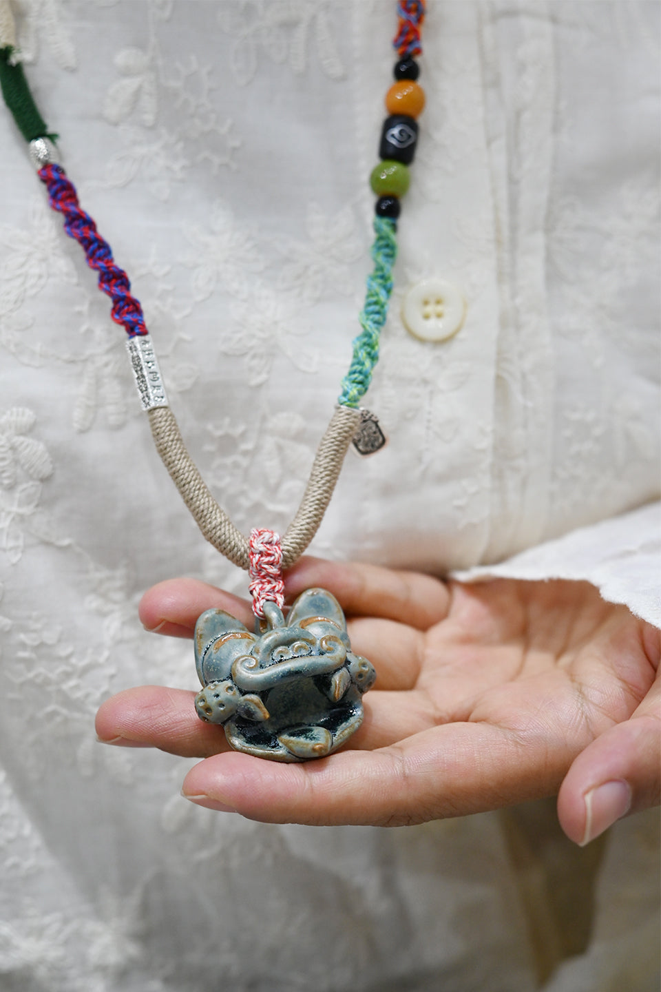 （附文案）Pendant Necklace-WaMao青铜-Handmade