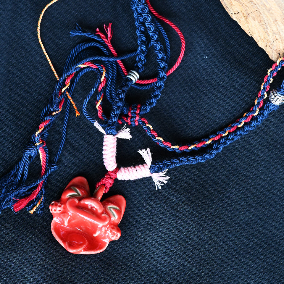Pendant Necklace-WaMaoRed-Handmade