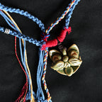 Heartfelt Guardian | Handcrafted Ceramic WaMao Necklace | Verdant Wood
