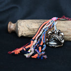 Guardian of Space | Handcrafted Ceramic WaMao Ornament | Copper Ember