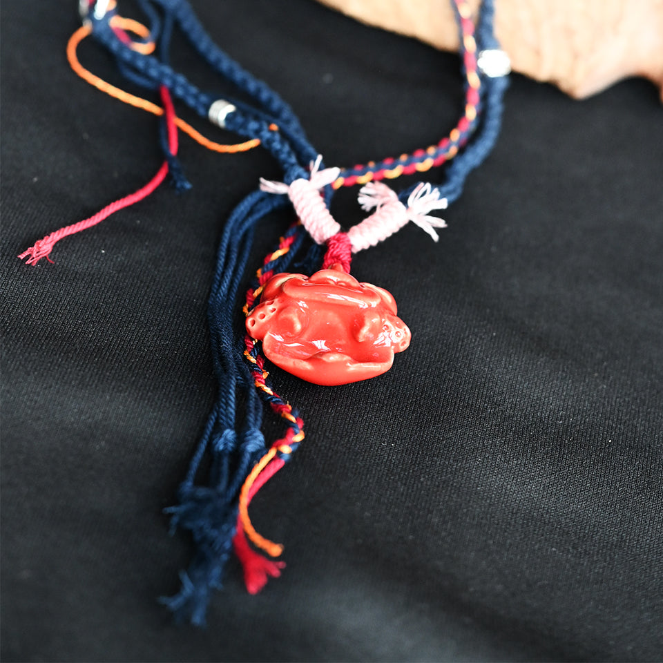 Pendant Necklace-WaMaoRed-Handmade