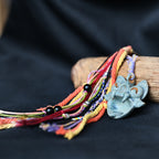 Guardian of Space | Handcrafted Ceramic WaMao Ornament | Verdigris Spirit