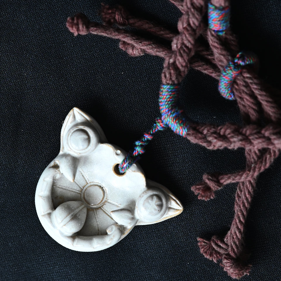 Pendant Necklace-WaMao-预定-艺术家手工款-Huang Meng