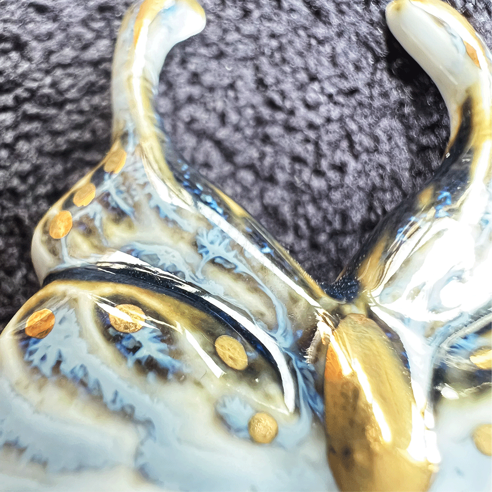 Brooch | Handcrafted Ceramic | 蝴蝶 | 蜕变之翼