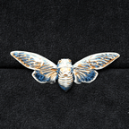 Brooch | Cicada | Ceramic | Wings of Metamorphosis