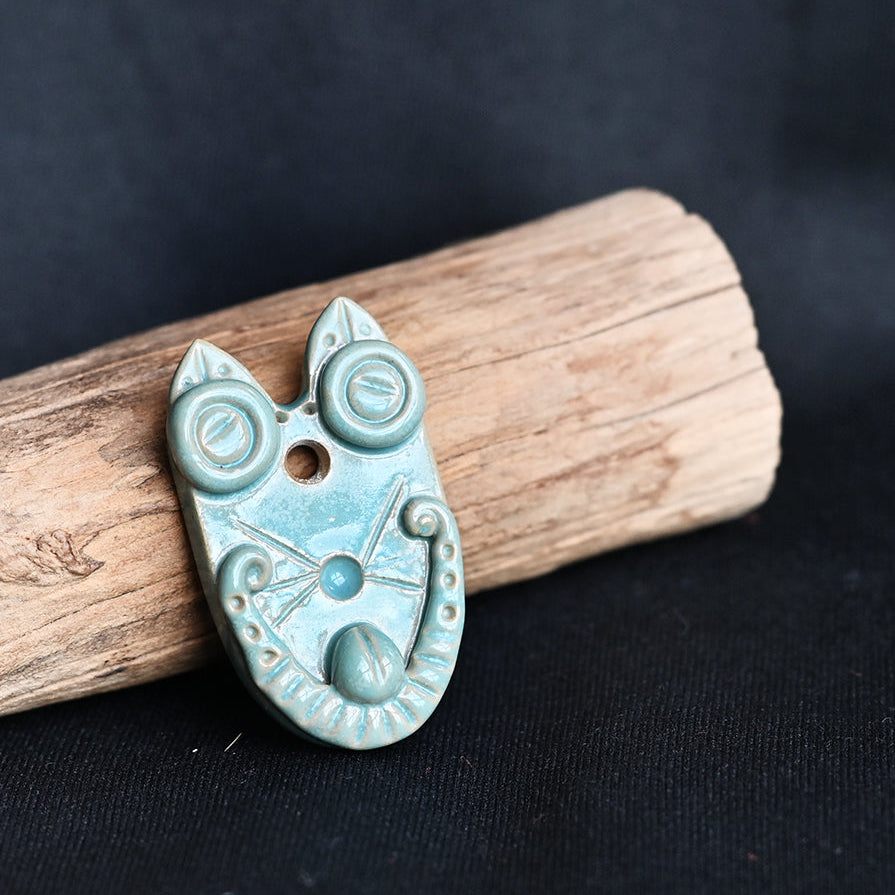 Pendant Necklace-WaMao-预定-艺术家手工款-Huang Meng