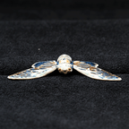 Brooch | Cicada | Ceramic | Wings of Metamorphosis