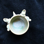 Living Guardians | Handcrafted Ceramic Cat Cup | Verdant Wood